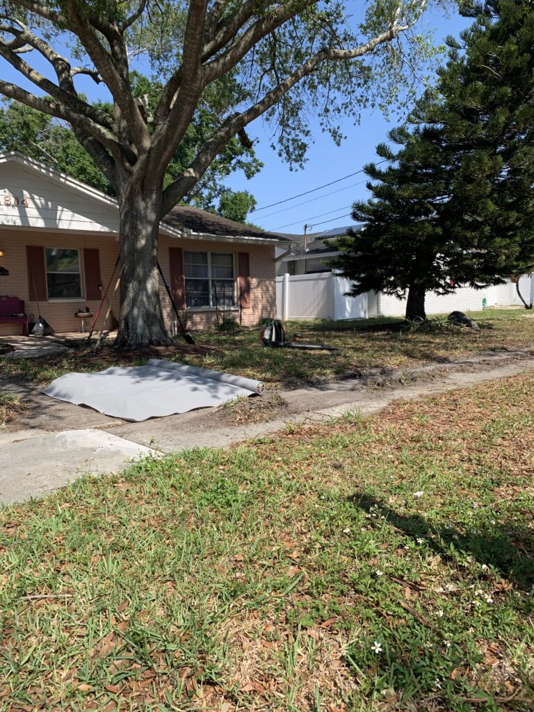 BEFOREHARDSCAPING